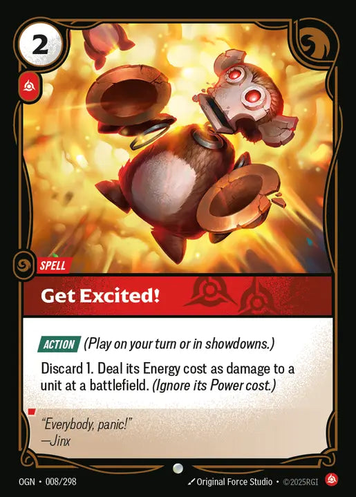 Get Excited! - Origins 008/298  (Foil)