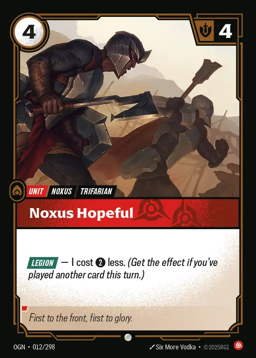 Noxus Hopeful - Origins 012/298  (Foil)