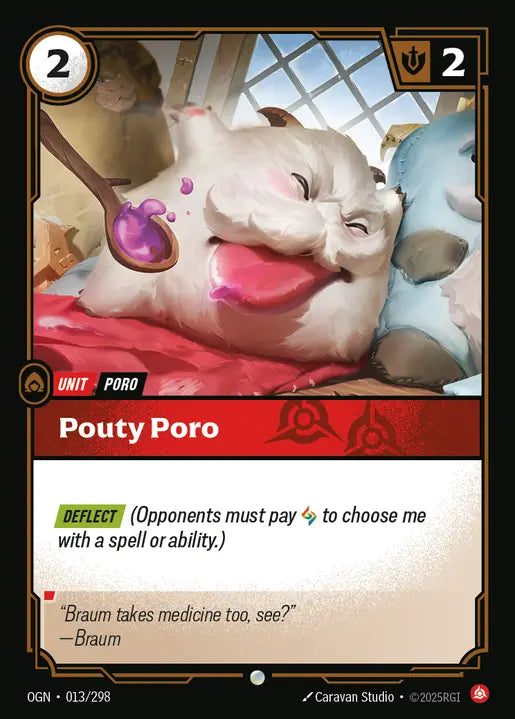 Pouty Poro - Origins 013/298  (Foil)