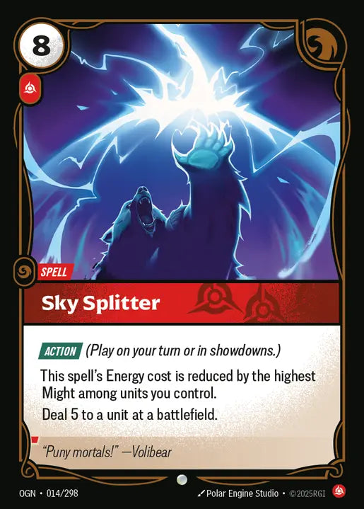 Sky Splitter - Origins 014/298  (Foil)