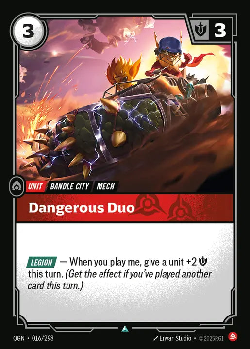 Dangerous Duo - Origins 016/298  (Foil)