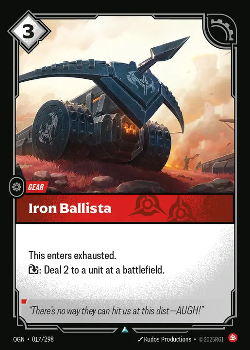 Iron Ballista - Origins 017/298