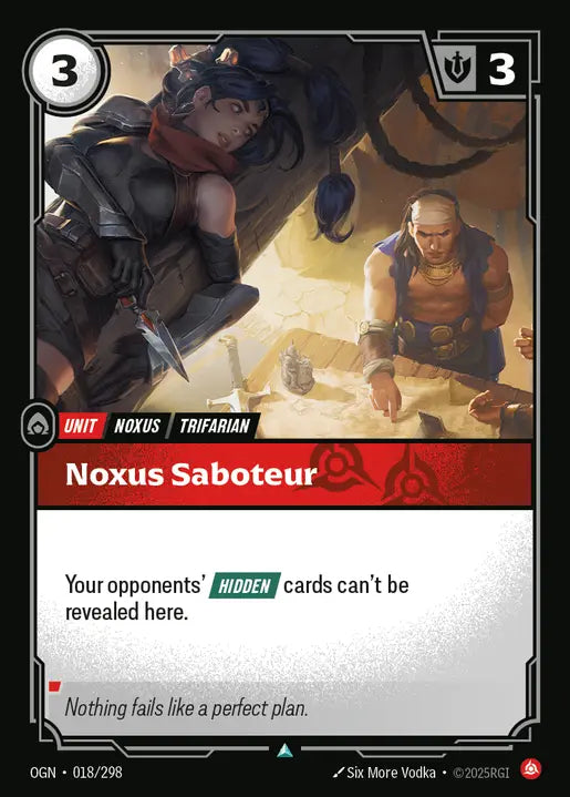 Noxus Saboteur - Origins 018/298 (Foil)