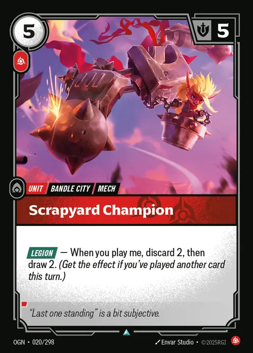 Scrapyard Champion - Origins 020/298  (Foil)