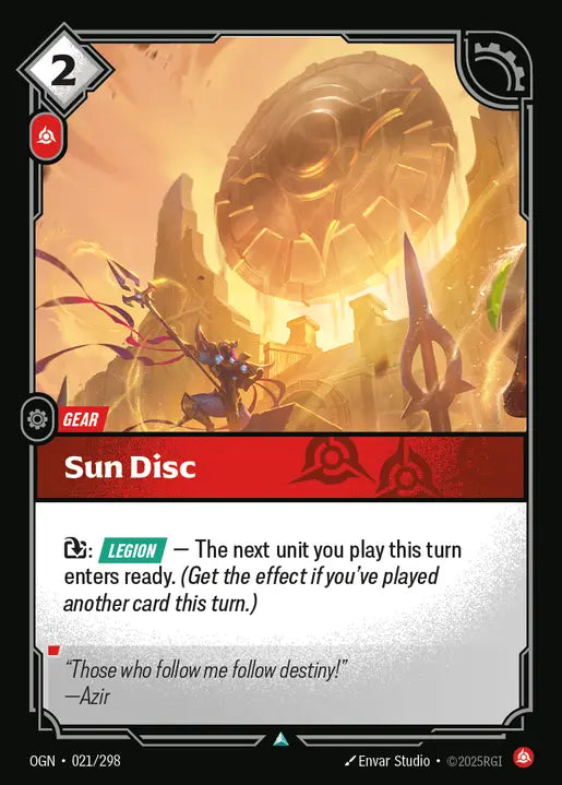 Sun Disc - Origins 021/298