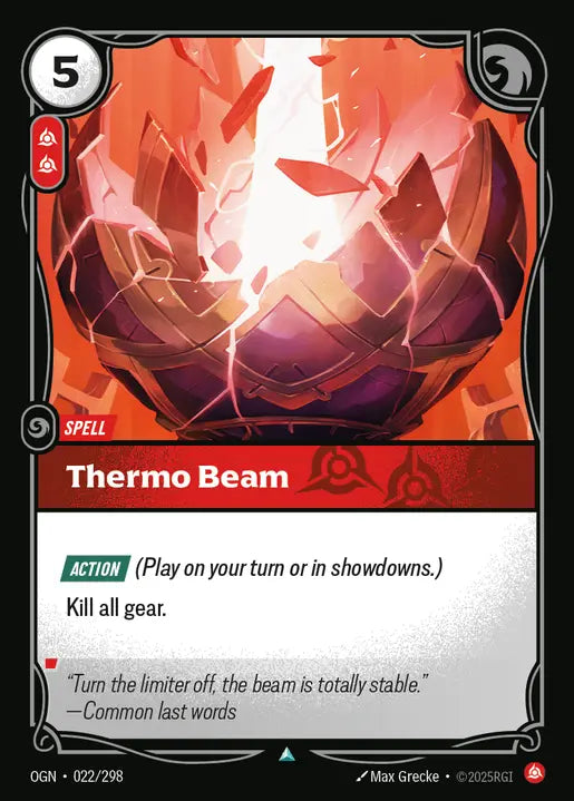Thermo Beam - Origins 022/298
