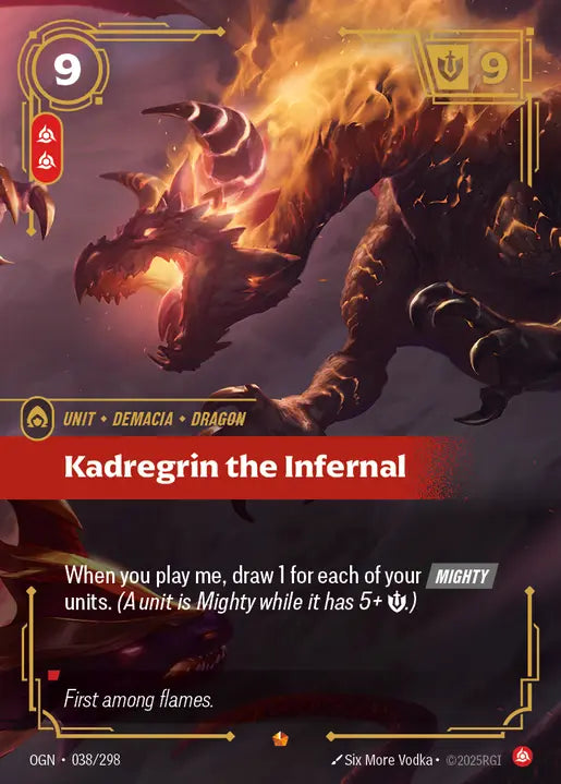 Kadregrin the Infernal - Origins 038/298 (Foil)