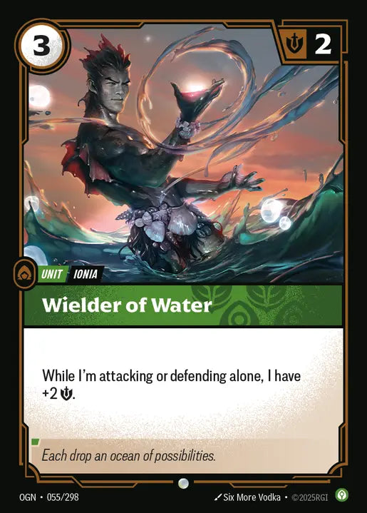 Wielder of Water - Origins 055/298  (Foil)