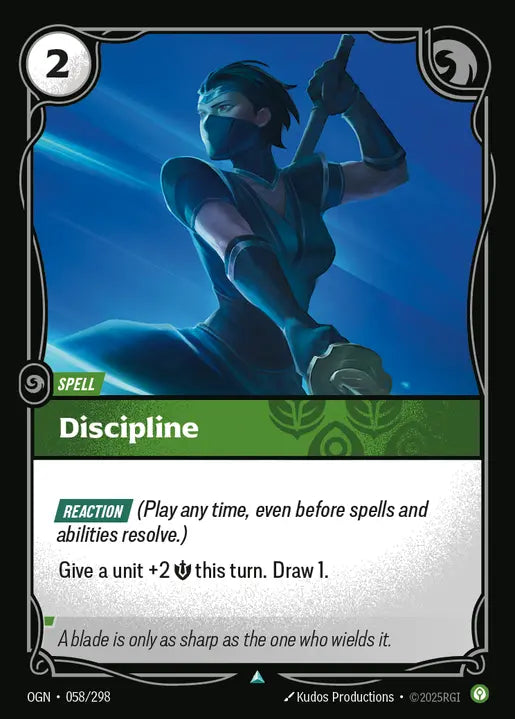 Discipline - Origins 058/298  (Foil)
