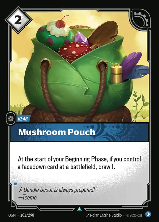 Mushroom Pouch - Origins 101/298  (Foil)
