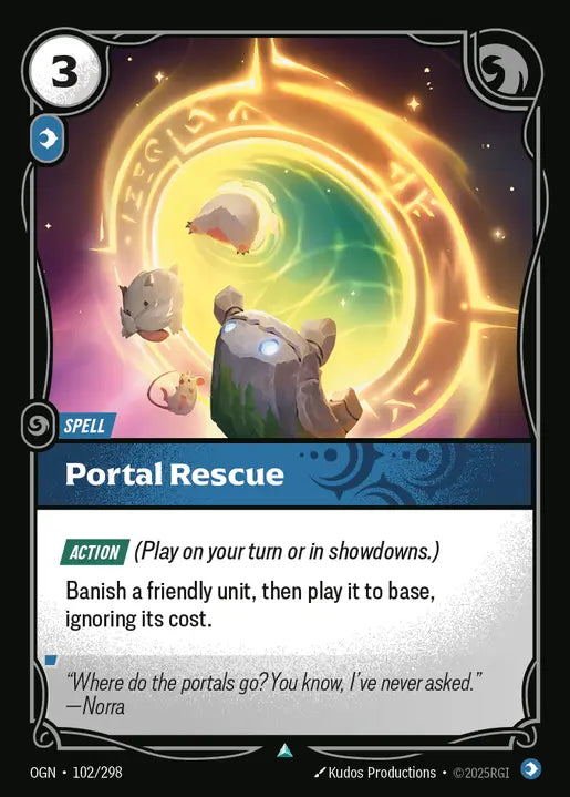 Portal Rescue - Origins 102/298  (Foil)