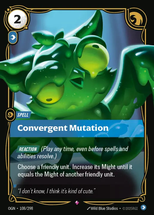 Convergent Mutation - Origins 108/298  (Foil)