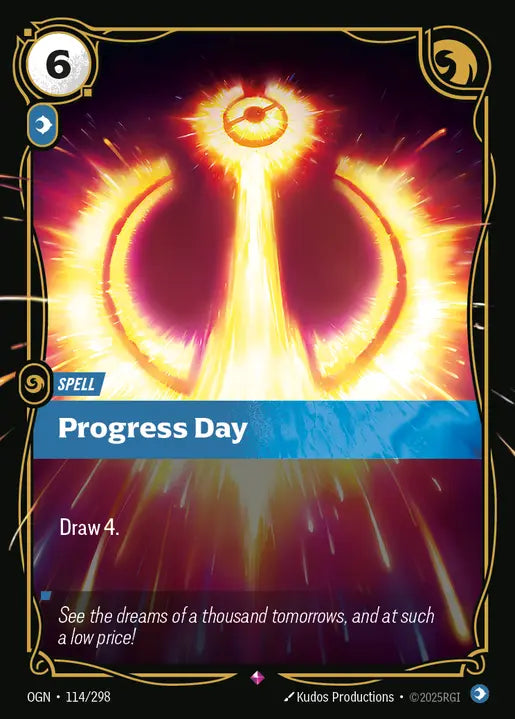 Progress Day - Origins 114/298  (Foil)