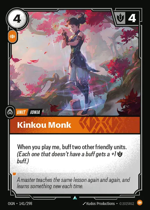 Kinkou Monk - Origins 141/298 (Foil)