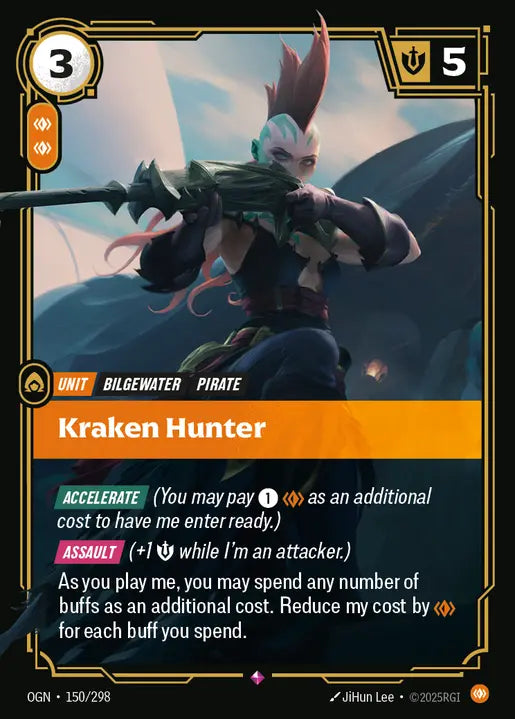 Kraken Hunter - Origins 150/298  (Foil)