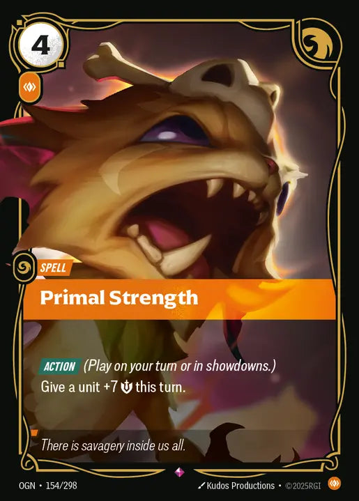 Primal Strength - Origins 154/298  (Foil)