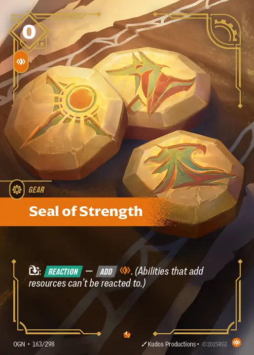 Seal of Strength - Origins 163/298  (Foil)