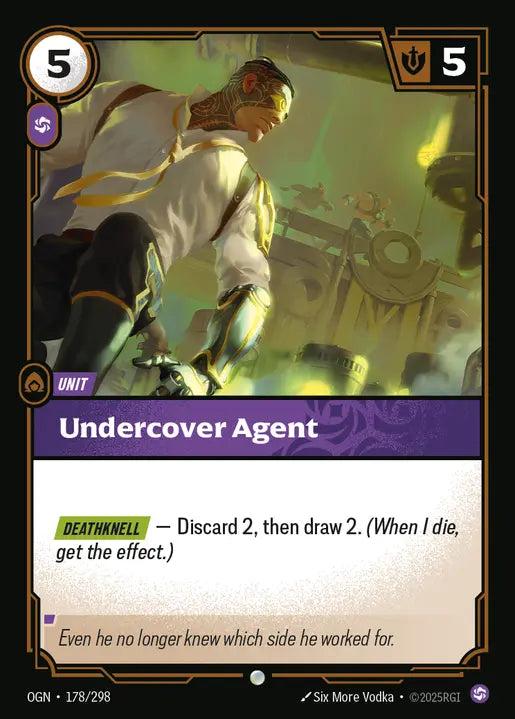 Undercover Agent - Origins 178/298  (Foil)