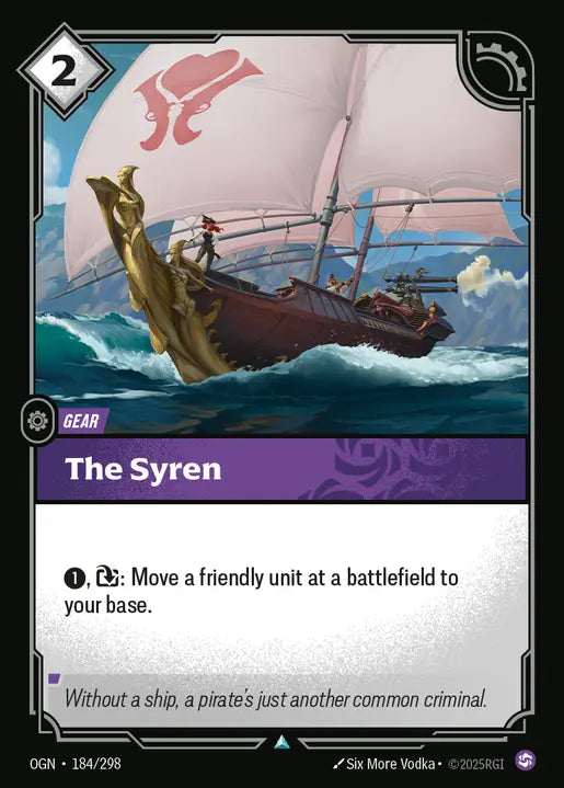 The Syren - Origins 184/298  (Foil)