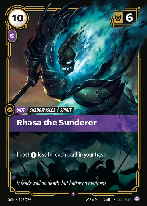 Rhasa the Sunderer - Origins 195/298  (Foil)