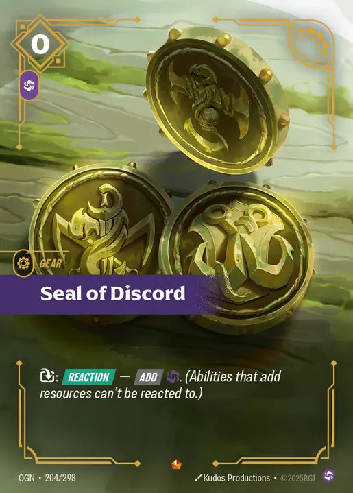 Seal of Discord - Origins 204/298 (Foil)