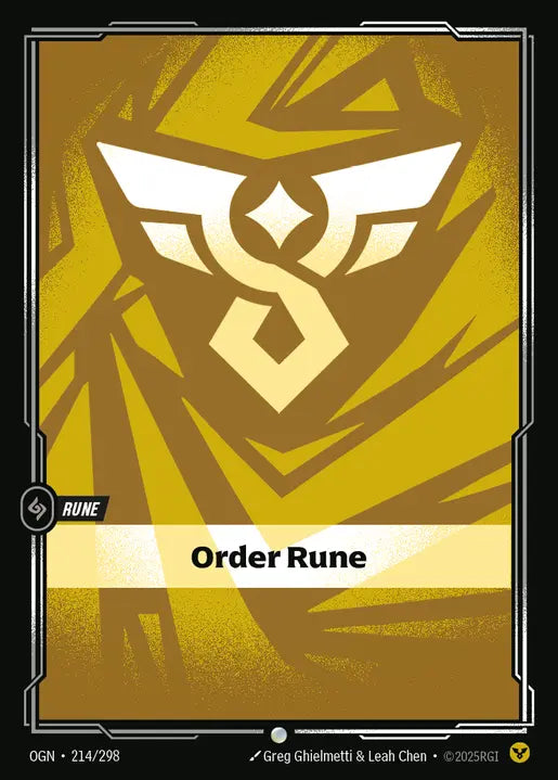 Order Rune - Origins 214/298