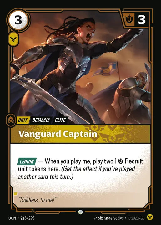 Vanguard Captain - Origins 218/298  (Foil)