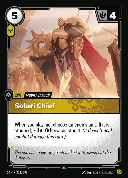 Solari Chief - Origins 225/298