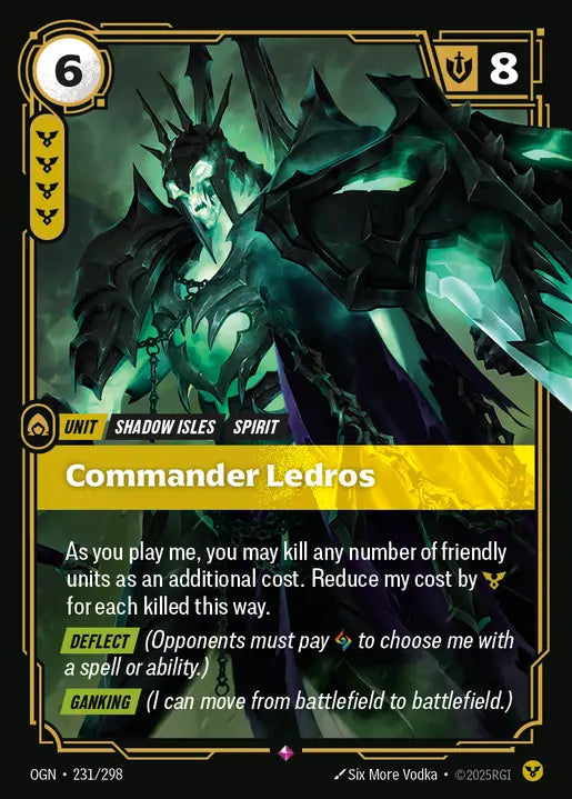 Commander Ledros - Origins 231/298  (Foil)