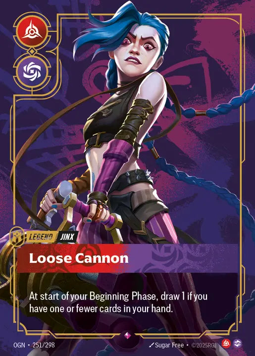 Jinx - Loose Cannon - Origins 251/298  (Foil)