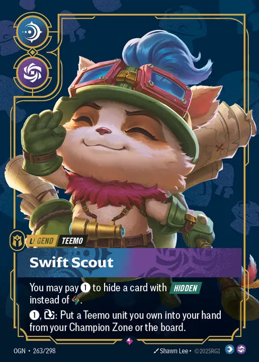 Teemo - Swift Scout - Origins 263/298  (Foil)