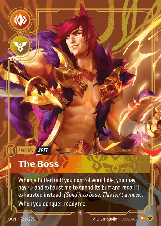 Sett - The Boss - Origins 269/298  (Foil)