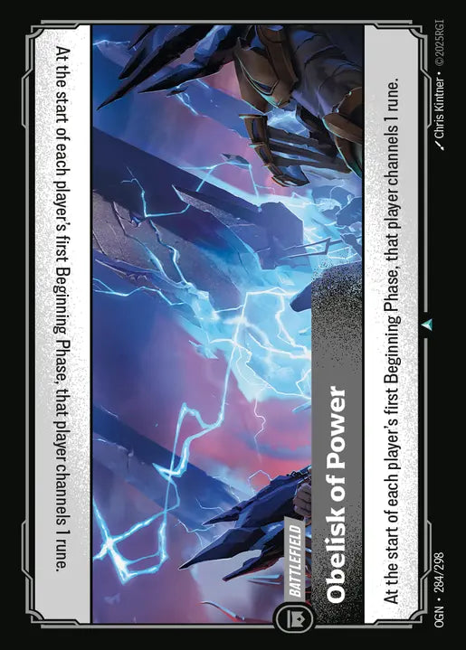 Obelisk of Power - Origins 284/298