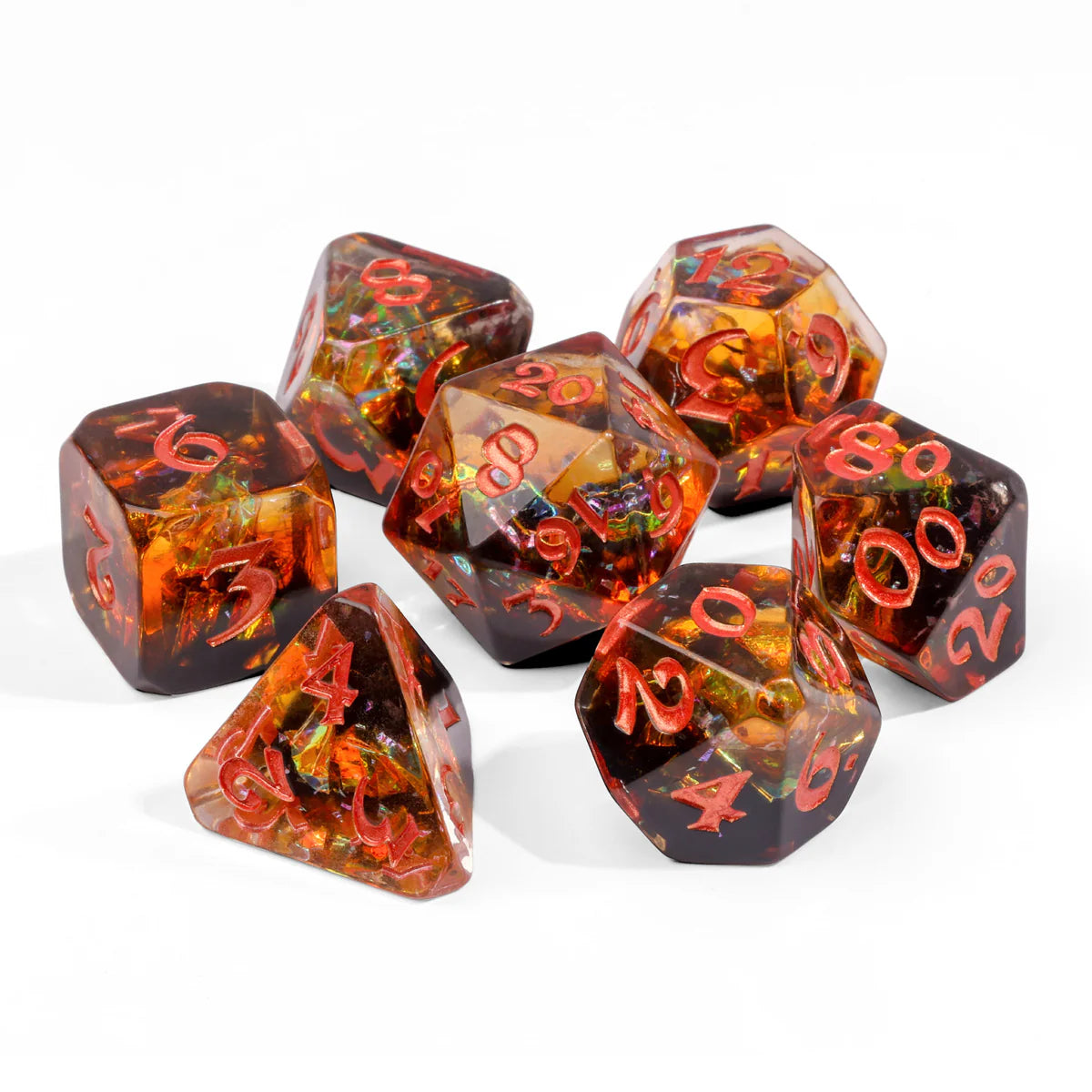 7pc RPG Set - Frenzy - Die Hard Dice