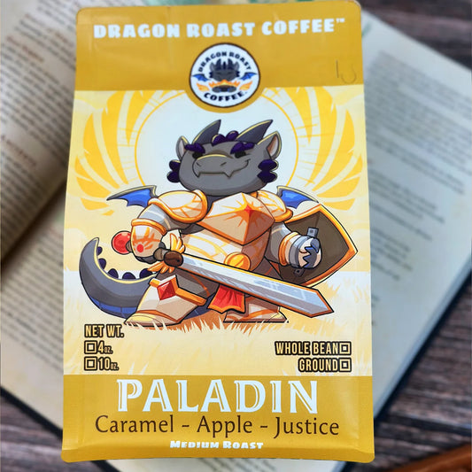 Dragon Roast Coffee - Paladin Roast (10oz Whole Bean)