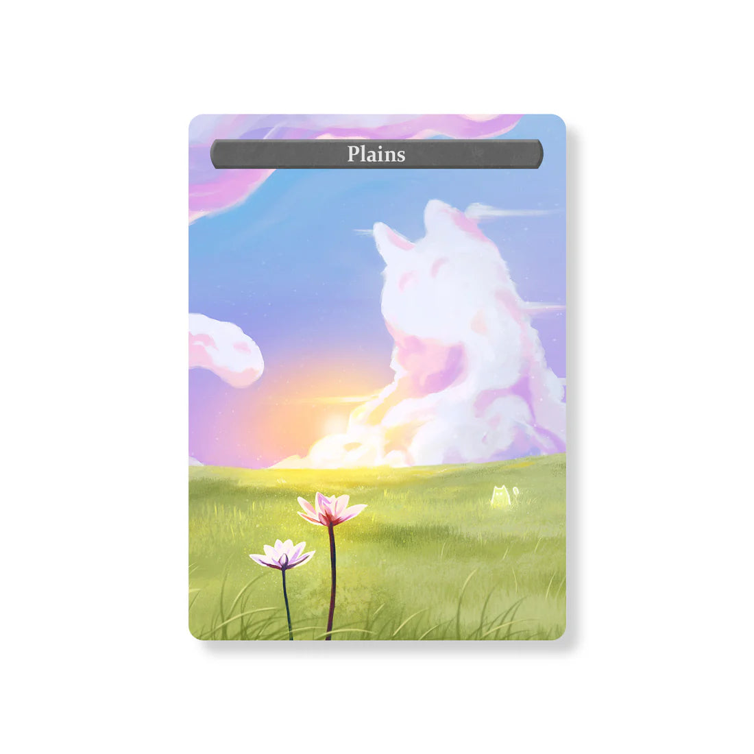 Caverns & Calicos Manacat Tokens & Proxies - Plains Set