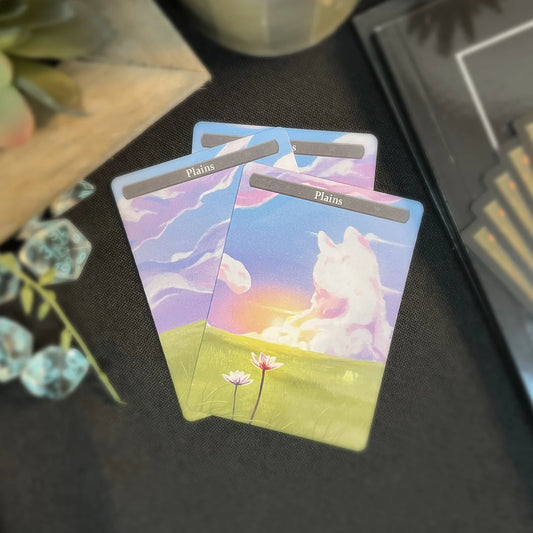 Caverns & Calicos Manacat Tokens & Proxies - Plains Set
