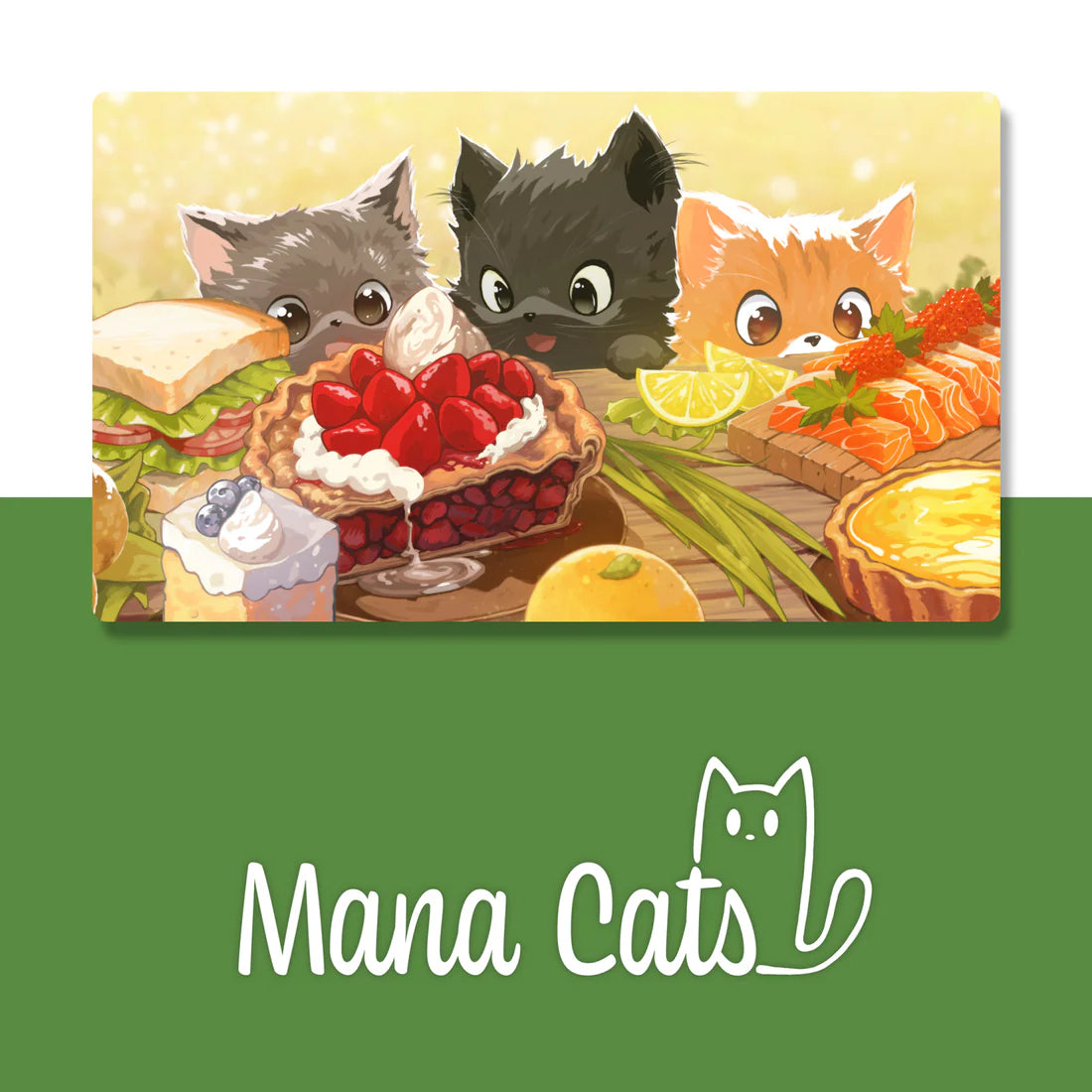 Caverns & Calicos Manacat Playmat - Food