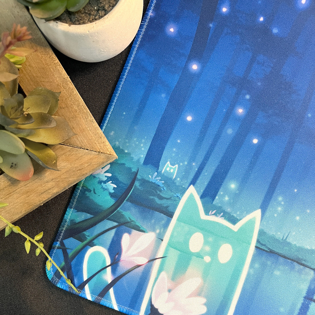Caverns & Calicos Manacat Playmat - Forest