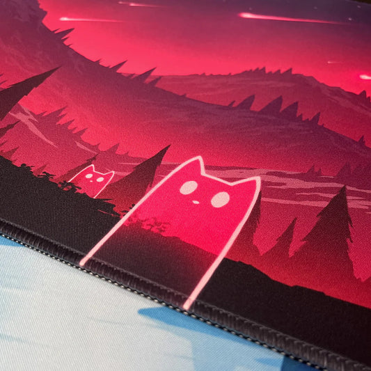 Caverns & Calicos Manacat Playmat - Mountain