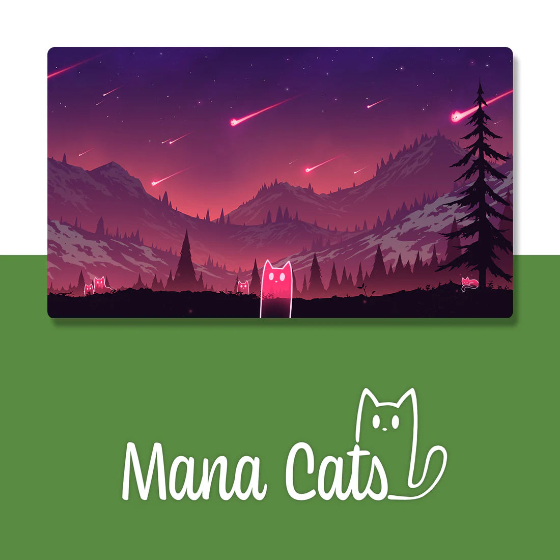 Caverns & Calicos Manacat Playmat - Mountain