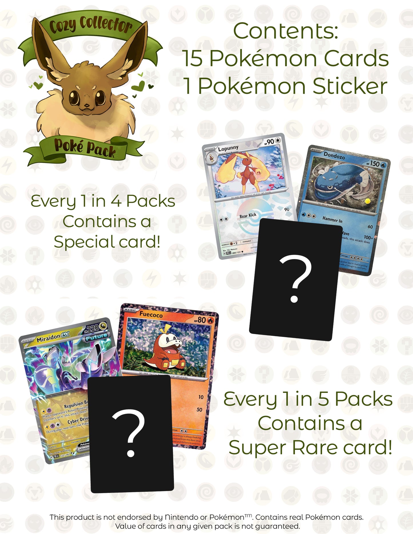 Cozy Collector Poke Pack