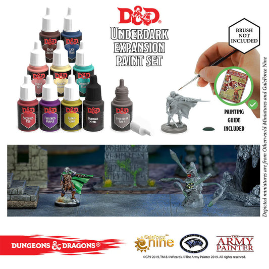 Nolzur's Marvelous Pigment: Underdark Paint Set