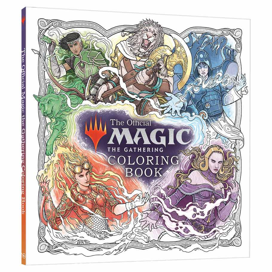 Magic the Gathering Coloring Book
