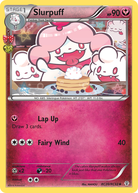 Slurpuff - Generations: Radiant Collection RC20 (Foil) - Lightly Played
