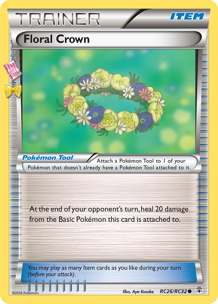 Floral Crown - Generations: Radiant Collection RC26  - Lightly Played - Ungraded