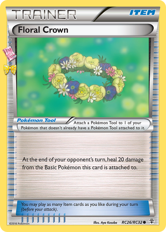 Floral Crown - Generations: Radiant Collection RC26  - Lightly Played - Ungraded