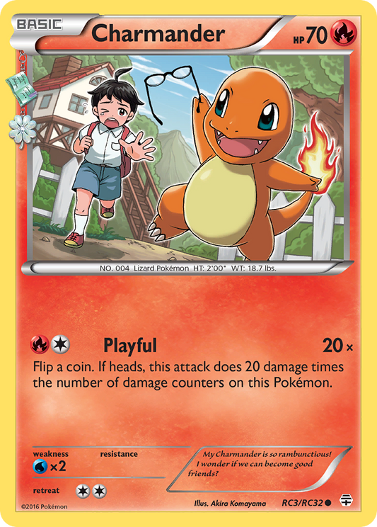 Charmander - Generations: Radiant Collection RC3 - Near Mint