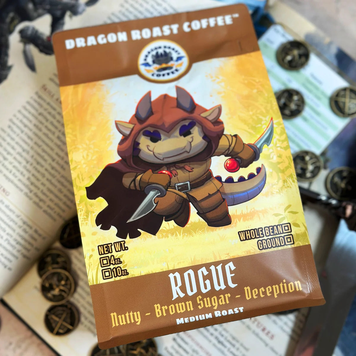 Dragon Roast Coffee - Rogue Roast - 10oz Whole Bean