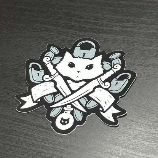 Caverns & Calicos Sticker - Rogue